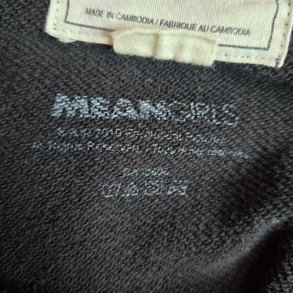 Mean Girls The Plastics 2010 Sweatshirt Womens Size L Black Pullover long Sleeve - Picture 6 of 6